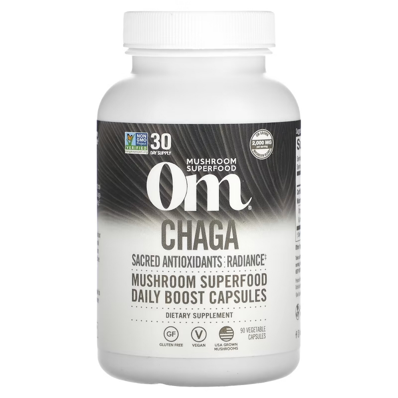 Organic Mushroom Nutrition, Chaga, 667 mg , 90 Vegetarian Capsules