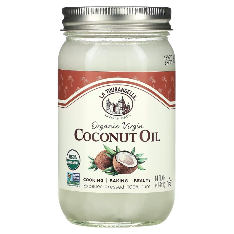 La Tourangelle, Organic Virgin Coconut Oil, 14 fl oz (414 ml)