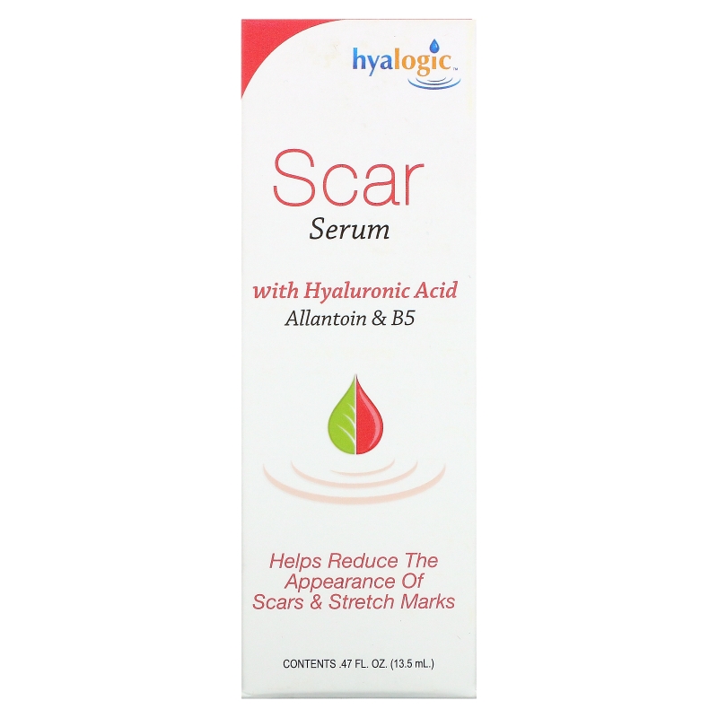Hyalogic LLC, Scar Serum with Hyaluronic Acid & Allantoin & B5 , 5 fl oz (15 ml)