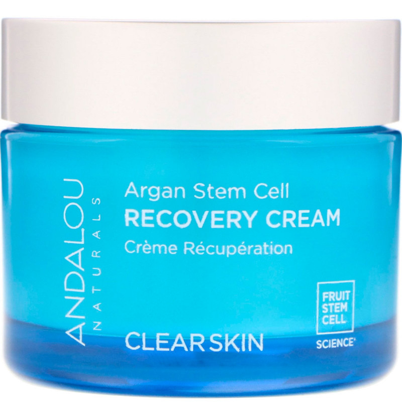 Andalou Naturals Clear Overnight Recovery Cream Clarifying 1.7 fl oz (50 ml)
