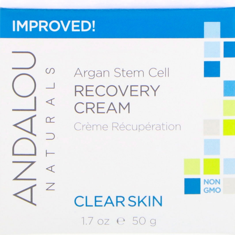 Andalou Naturals Clear Overnight Recovery Cream Clarifying 1.7 fl oz (50 ml)