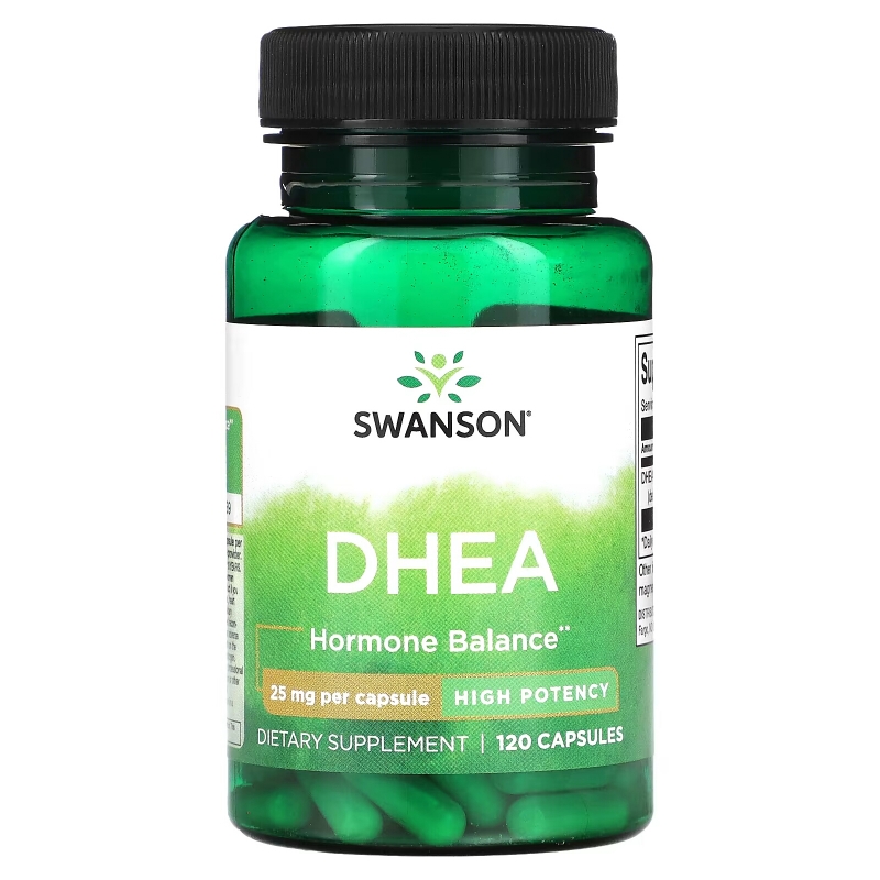 Swanson, DHEA, High Potency, 25 mg, 120 Capsules