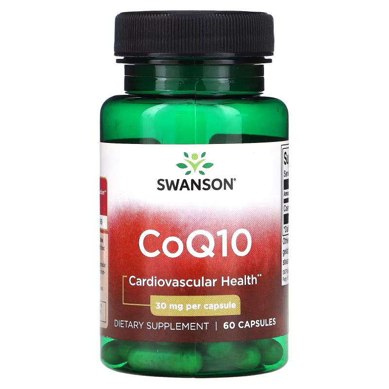 Swanson, CoQ10, 30 mg, 60 Capsules