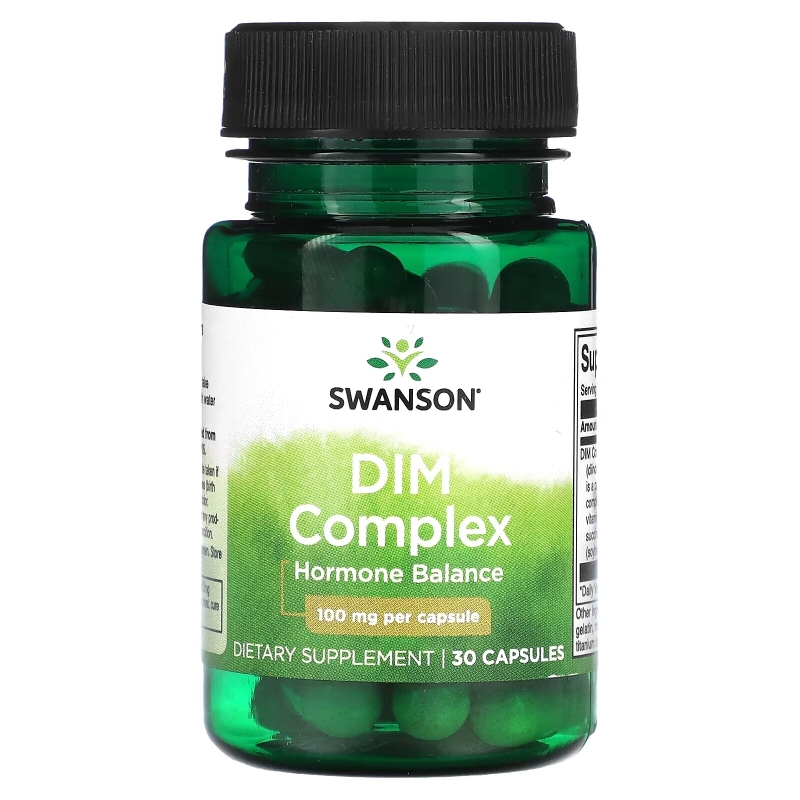 Swanson, DIM Complex, 100 mg, 30 Capsules