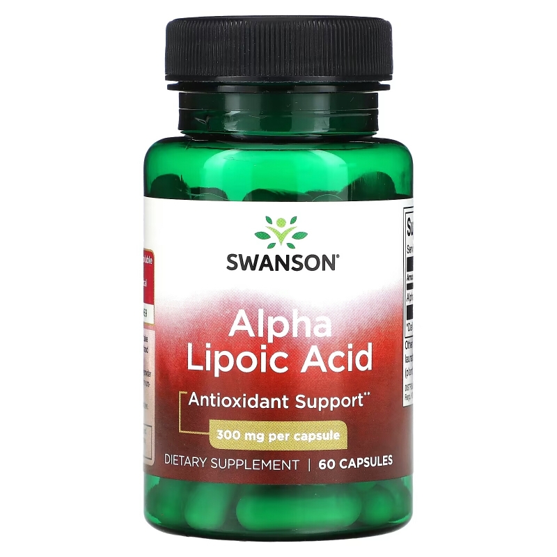 Swanson, Alpha Lipoic Acid, 300 mg, 60 Capsule