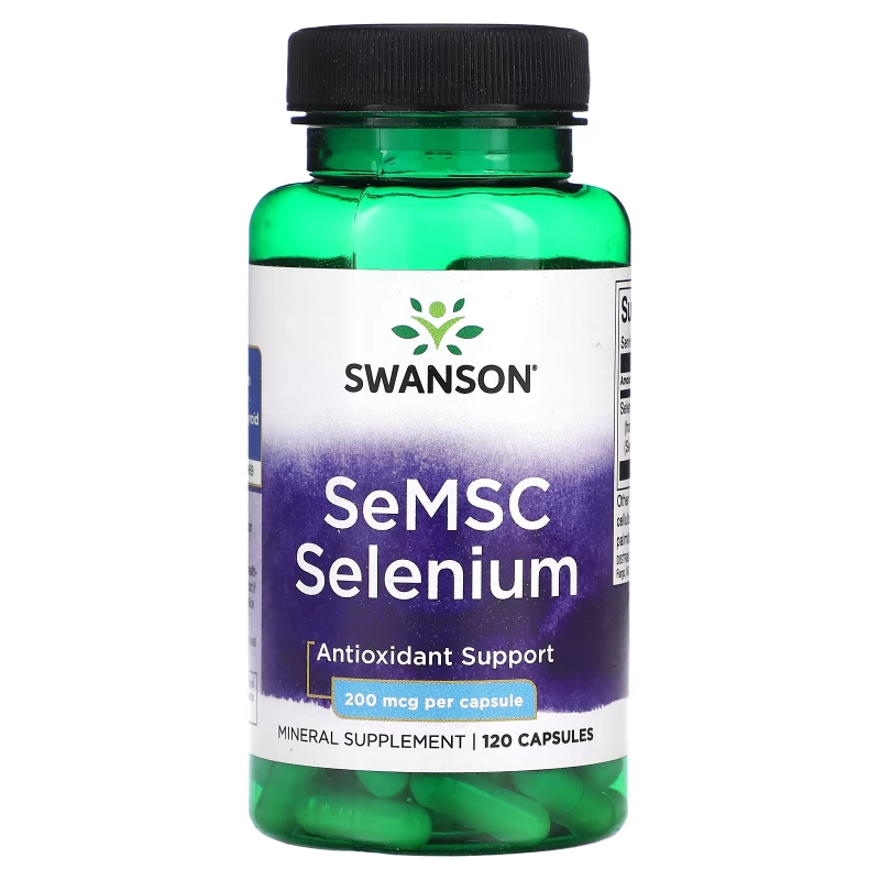 Swanson, SeMSC Selenium, 200 mcg, 120 Capsules