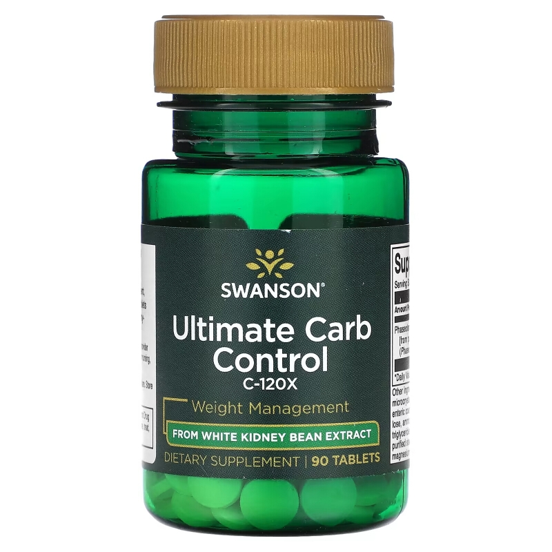 Swanson, Ultimate Carb Control C-120X, 90 Tablets