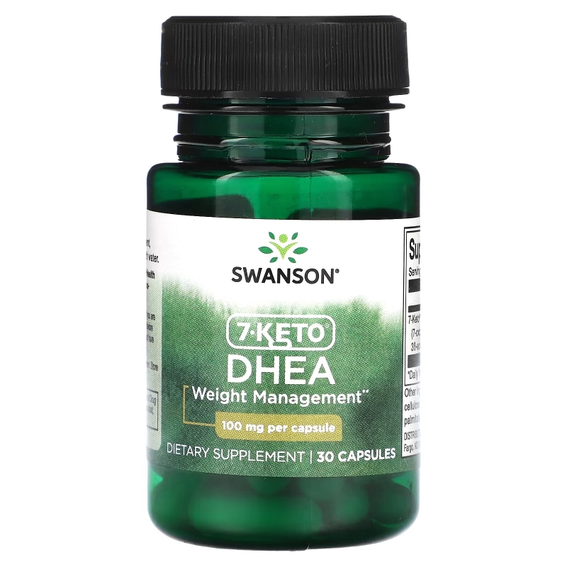 Swanson, 7-Keto DHEA, 100 mg, 30 Capsules