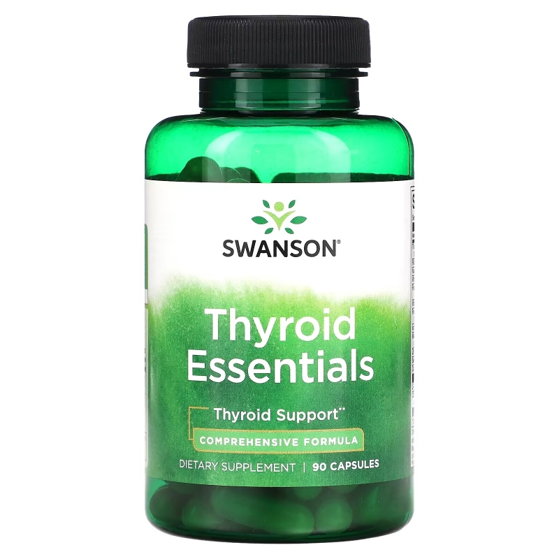 Swanson, Thyroid Essentials, 90 капсул