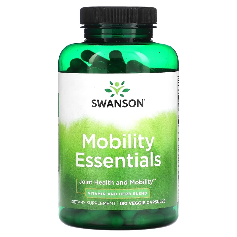 Swanson, Mobility Essentials, 180 Veggie Capsules