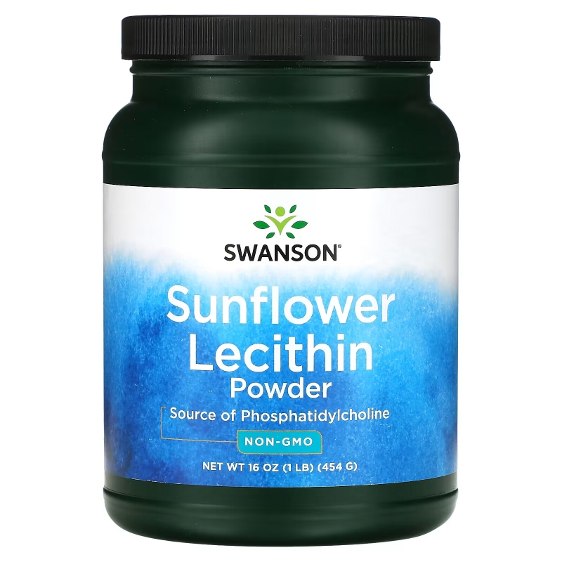 Swanson, Sunflower Lecithin Powder, 1 lb (454 g)