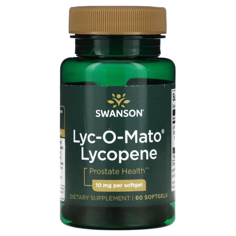 Swanson, Lyc-O-Mato Lycopene, 10 mg, 60 Softgels