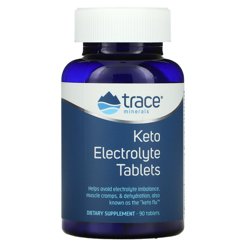 Trace Minerals Research, Keto Electrolyte Tablets, 90 Tablets