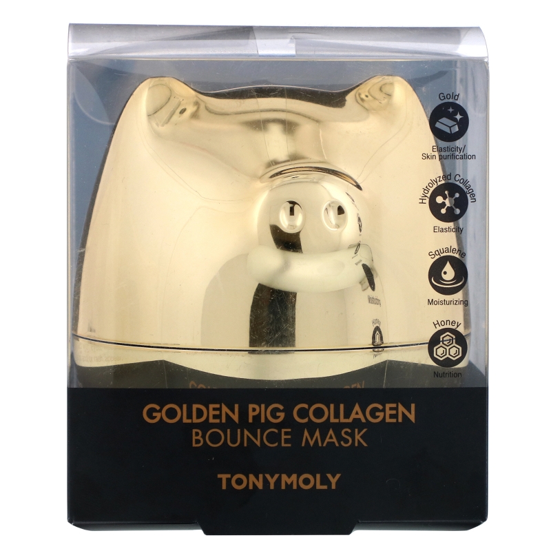 Tony Moly, Golden Pig Collagen, Bounce Mask, 2.70 fl oz (80 ml)