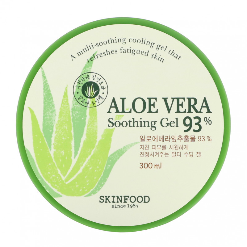 Skinfood, Aloe Vera 93% Soothing Gel, 300 ml
