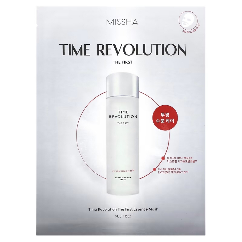 Missha, Time Revolution, The First Essence Beauty Mask, 1 Sheet, 1.05 oz (30 g)