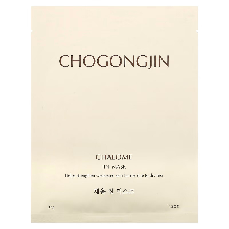 Missha, Chogongjin, косметическая маска от Чеоме Джин, 1 шт., 37 г (1,3 унции)