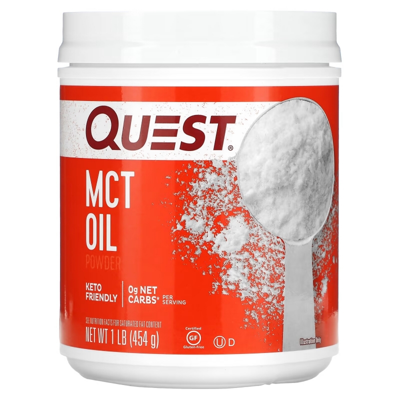 Quest Nutrition, Порошок из масла среднецепочечных триглицеридов, 454 г