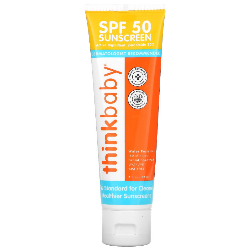 Thinkbaby Thinkbaby SPF 50+ Sunscreen 3 fl oz (89 ml)