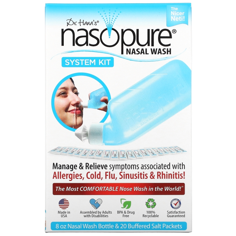 Nasopure Носовая Система Промывания 1 набор