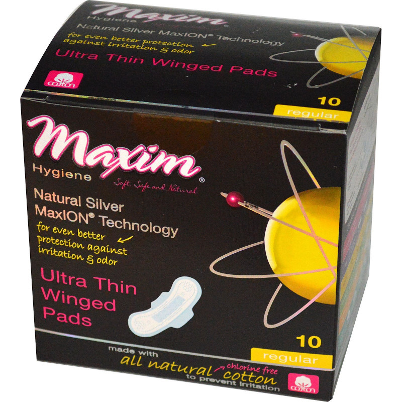 Maxim Hygiene Products Ультра тонкие прокладки с крылышками Регулярные 10 шт.