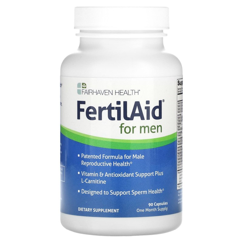 Fairhaven Health FertilAid для мужчин 90 Растительные капсулы