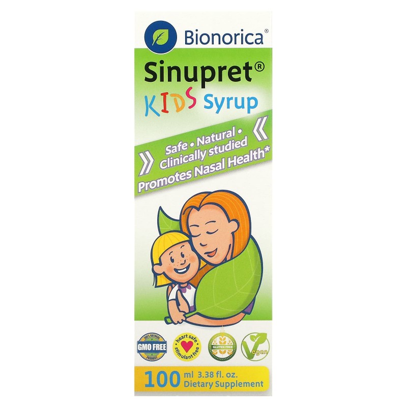 Bionorica Детский сироп Sinupret 338 жидких унций (100 мл)