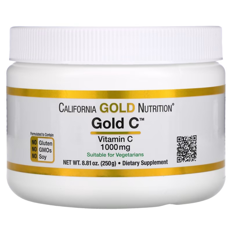California Gold Nutrition Витамин C 881 унции (250 г)