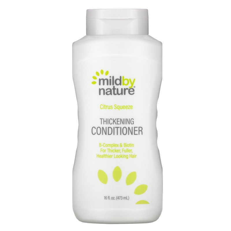 Mild By Nature, Комплекс витаминов группы B для придания объема волосам + кондиционер для волос с биотином, цитрус, 414 мл (14 fl oz)