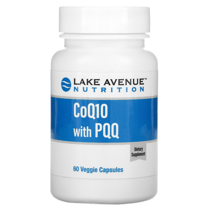 Lake Avenue Nutrition, CoQ10  with PQQ , 100 mg, 60 Veggie Capsules