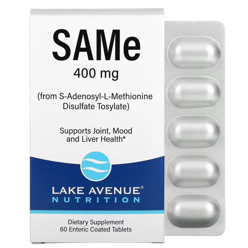 Lake Avenue Nutrition, SAMe (S-Adenosyl L-Methionine), 400 mg, 60 Tablets