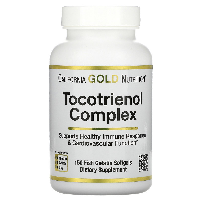 California Gold Nutrition, Tocotrienol Complex, 150 Fish Gelatin Softgels
