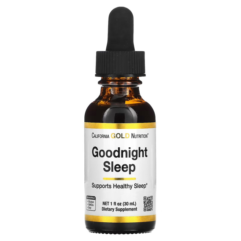 California Gold Nutrition, Goodnight Sleep, 1 fl oz (30 ml)