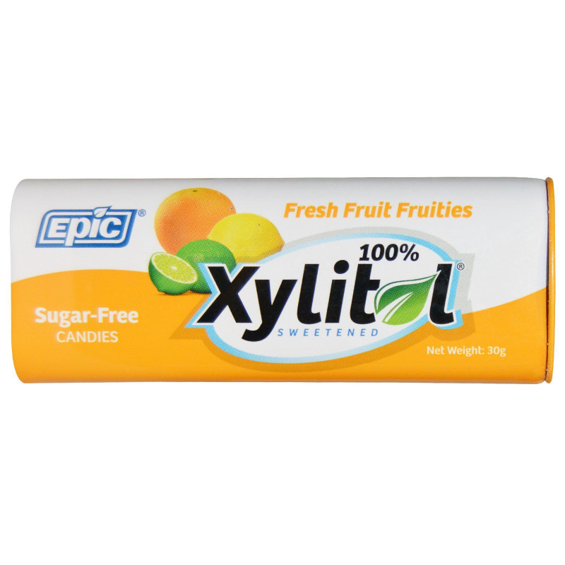 Epic Dental Fresh Fruit Fruities Candies Sugar-Free 30 g