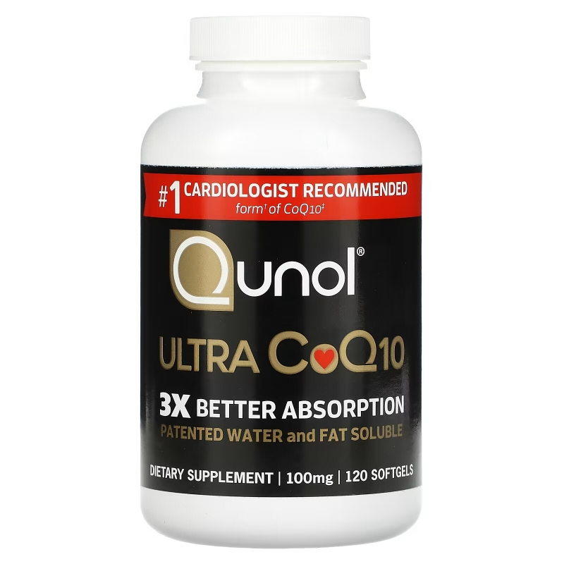 Qunol Ультра коэнзим Q10 100 мг 120 капсул