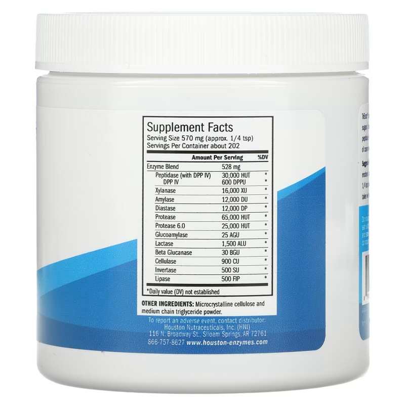 Houston Enzymes TriEnza Powder with DPP IV Activity 105 g