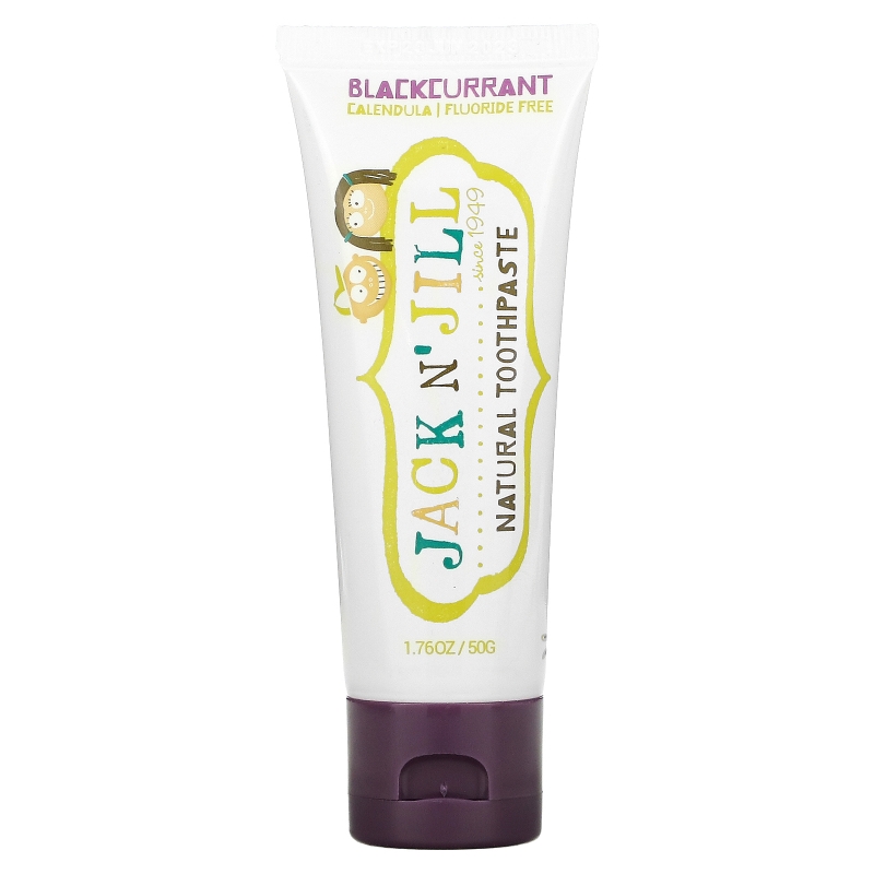 Jack n' Jill Natural Toothpaste with Certified Organic Blackcurrant 1.76 oz (50 g)