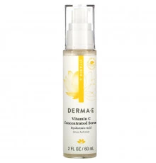 Derma E, Концентрированная сыворотка с витамином С, с гиалуроновой кислотой