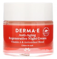 Derma E, Антивозрастной ночной крем, 2 унции (56 г)