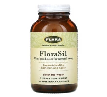 Flora, FloraSil, 90 вегетарианских капсул
