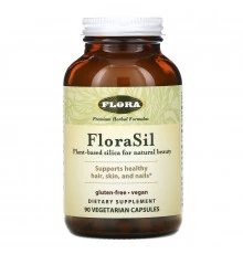 Flora, FloraSil, 90 вегетарианских капсул