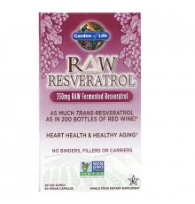Garden of Life, RAW Resveratrol, 60 Veggie Caps