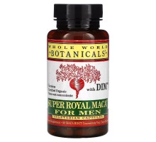 Whole World Botanicals Super Royal Maca для мужчин 500 мг 90 растительных капсул
