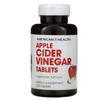 American Health, Яблочный уксус в таблетках, 200 таблеток