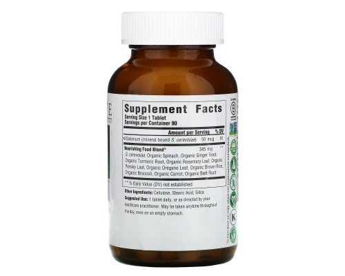 Innate Response Formulas, Добавка селена из цельных питательных веществ, 90 таблеток Innate Response Formulas, Добавка селена из цельных питательных веществ, 90 таблеток