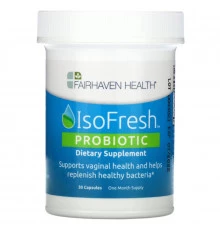 Fairhaven Health, Пробиотик IsoFresh, 30 капсул