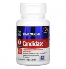 Enzymedica, Кандидаза, 42 капсулы