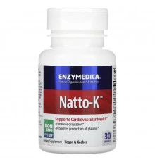Enzymedica, Натто-К, 30 капсул