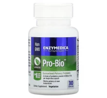 Enzymedica Pro Bio пробиотик гарантированного действия 30 капсул