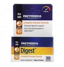 Enzymedica Digest Complete Enzyme Formula 30 Capsules